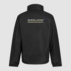 Waterproof Coat - Burns and Sons - Black