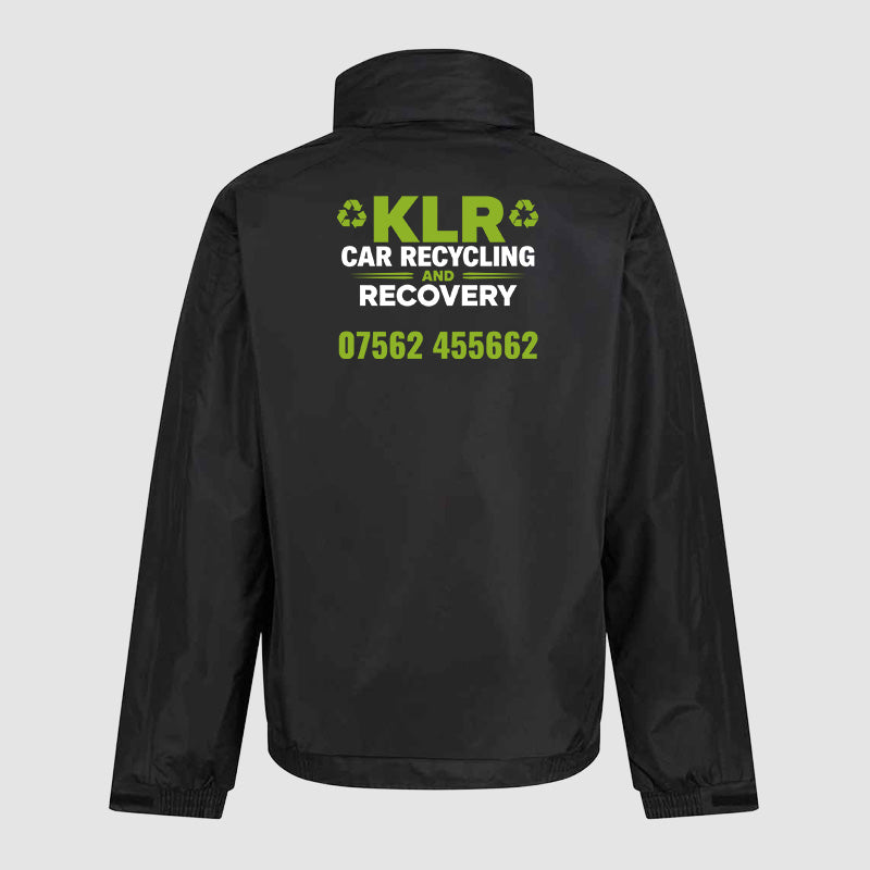 Waterproof Coat - KLR - Black