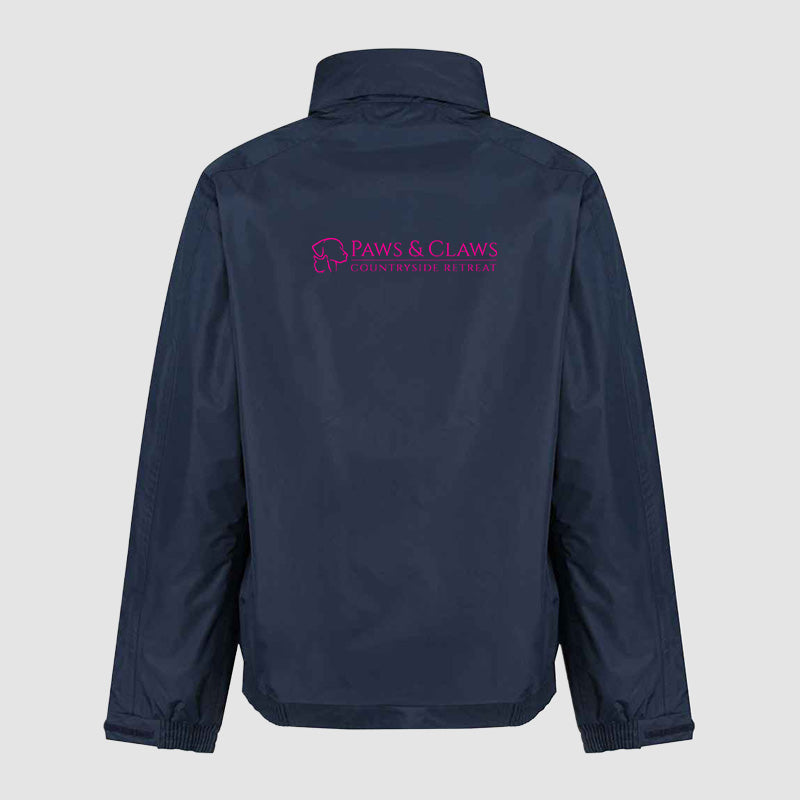 Waterproof Coat - Paws & Claws - Navy