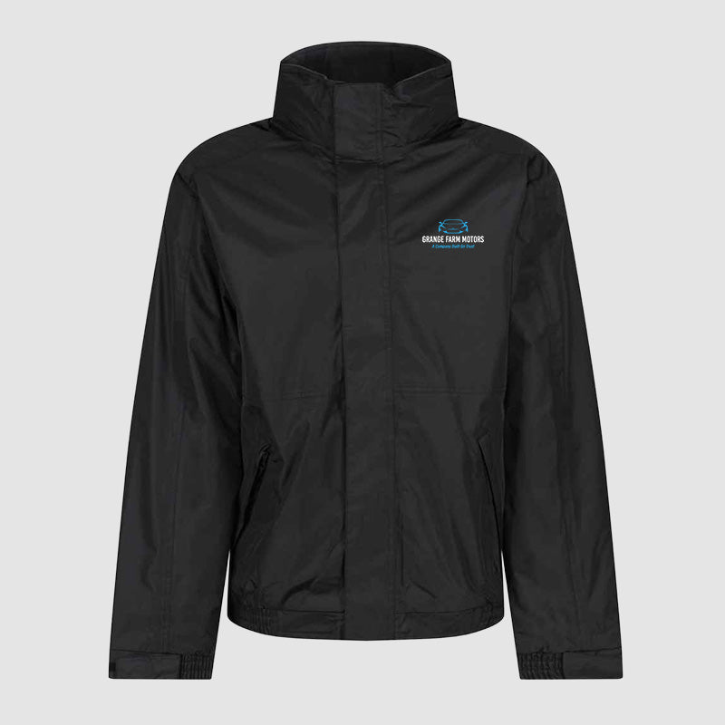 Waterproof Coat - Grange Farm Motors - Black