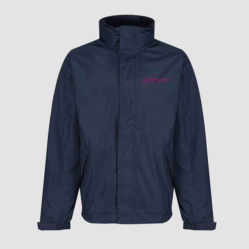 Waterproof Coat - Paws & Claws - Navy